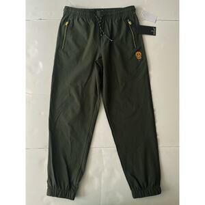 Public Record Joggers Pants Big Boy 14/16 Olive Green Pull On Drawstring NWT